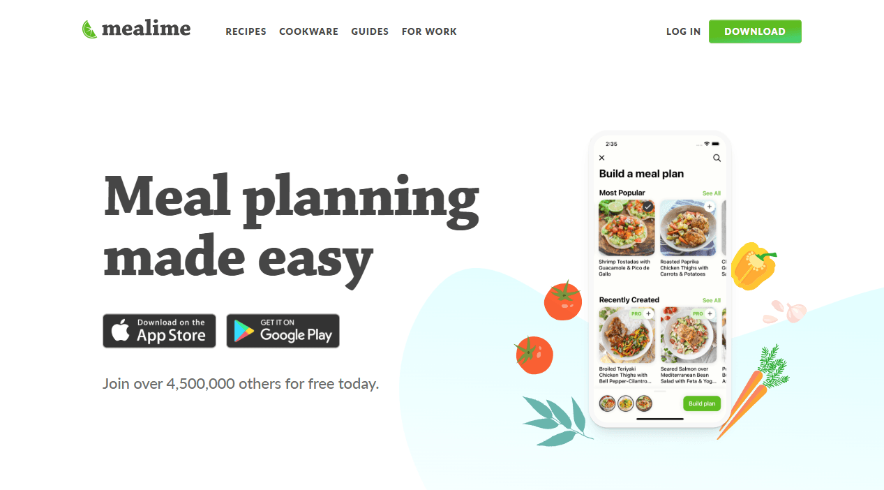 A Meal Planning App