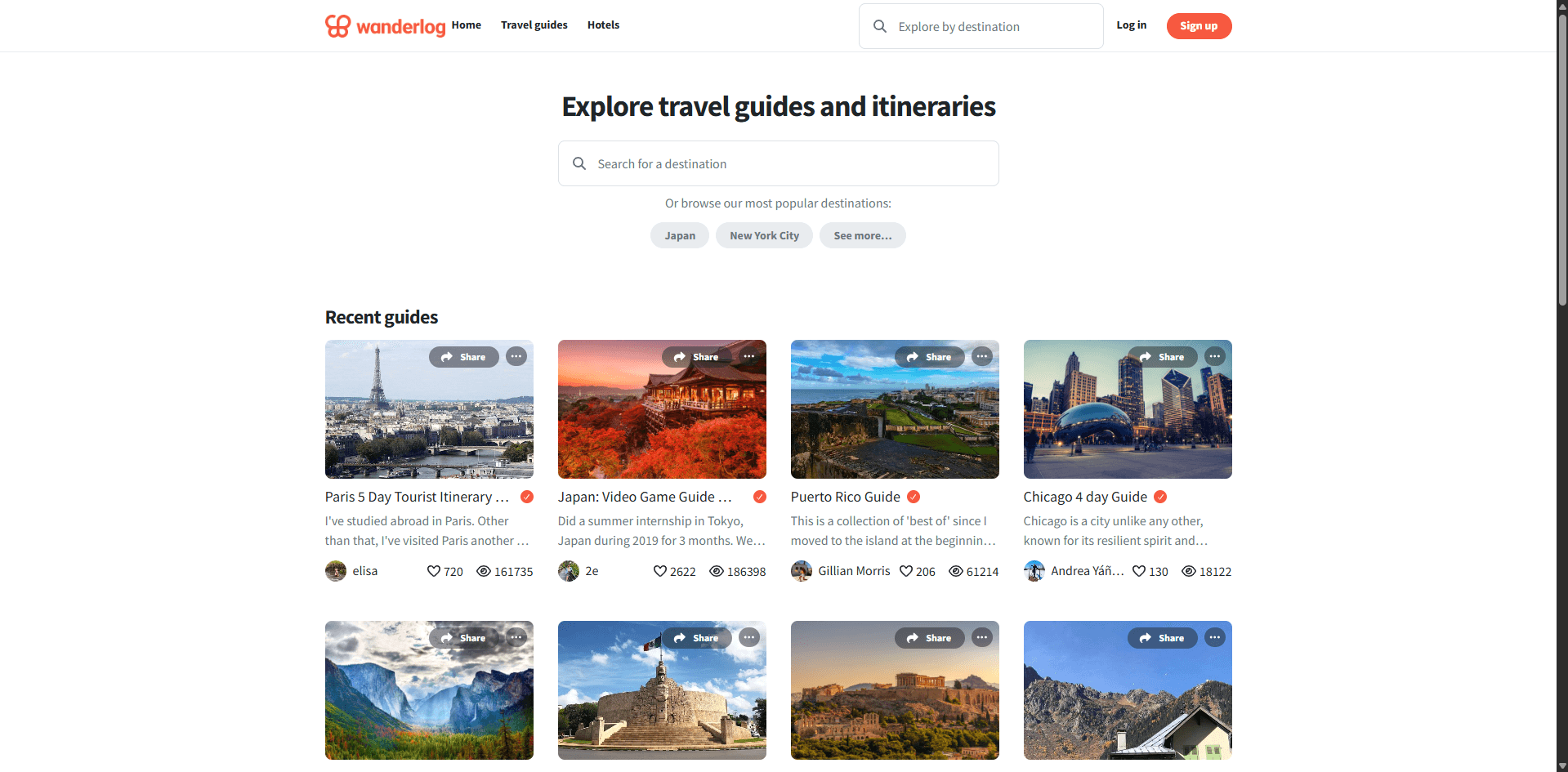 A Travel Planning App