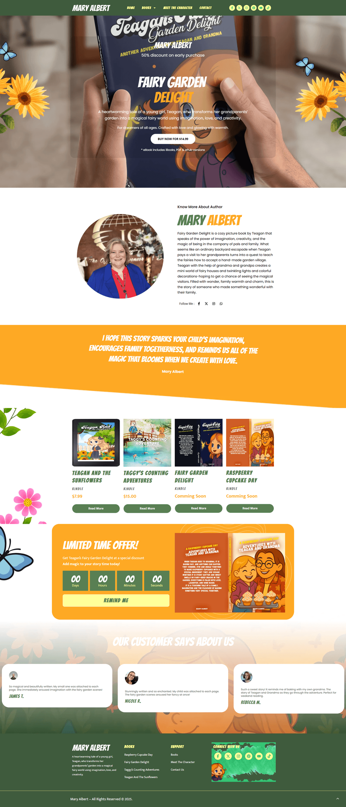 Mary Albert - Children's Book Author Site