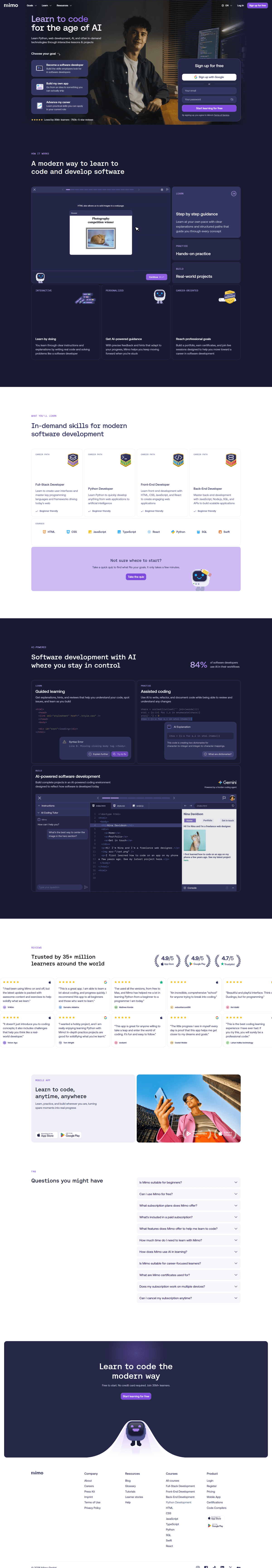 A Learning & Courses App