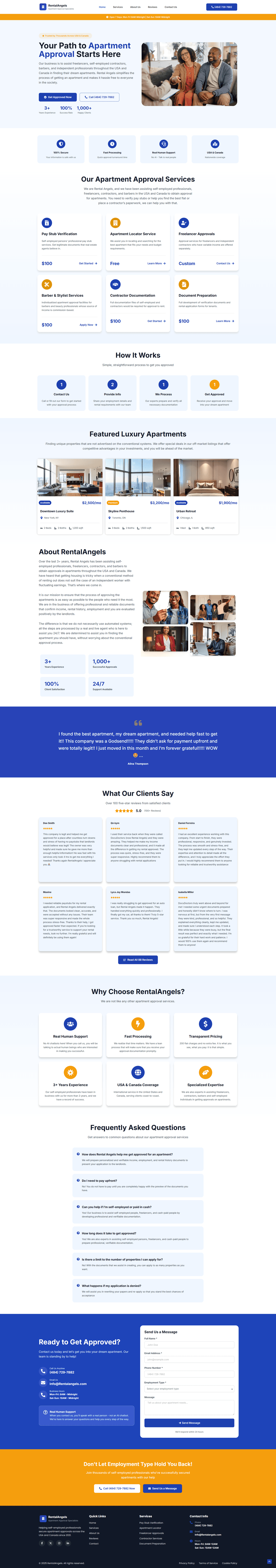RentalAngels - Apartment Approval Platform